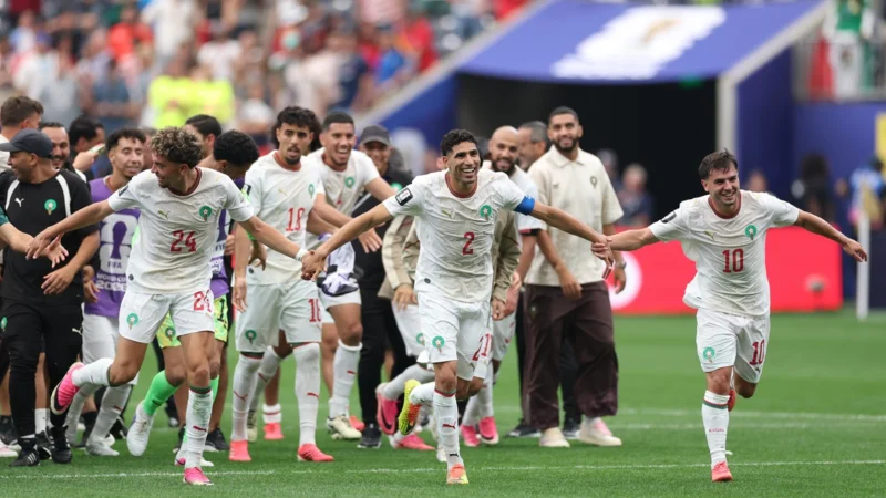 Marruecos se convirtió en la primera selección africana en estar dos ediciones consecutivas de Mundiales entre los ocho mejores
