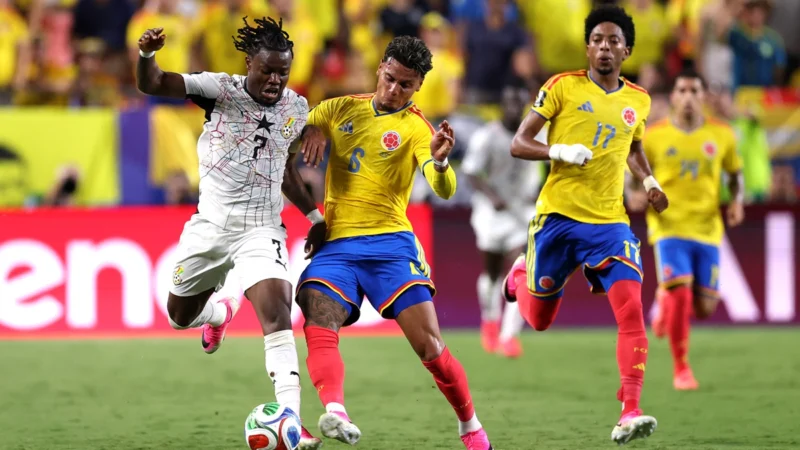 Colombia fue más que Ghana y avanzó a octavos de final