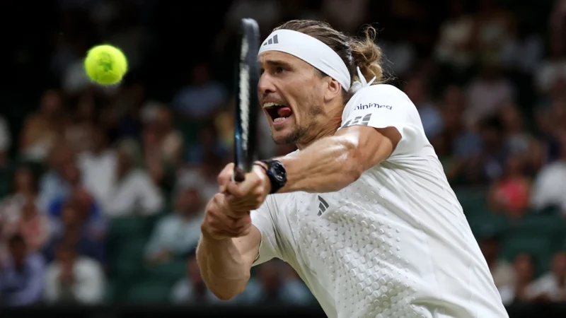 Zverev y Lehecka fue postergado por el toque de queda en Wimbledon