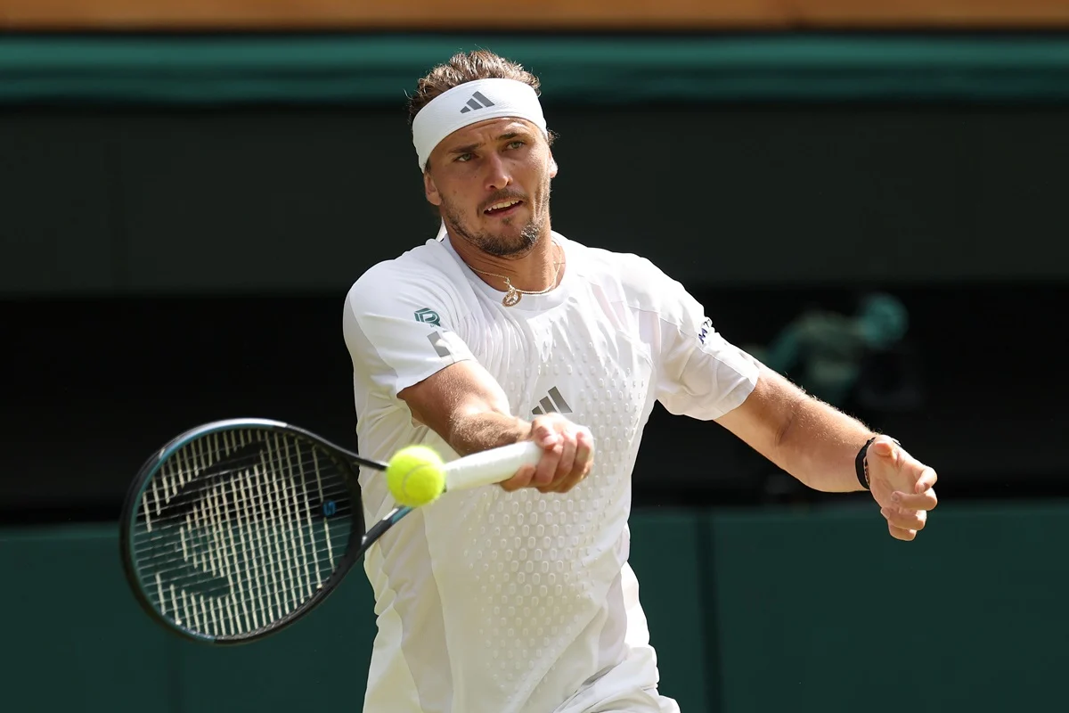 Zverev barrió en sets corridos a Fery y es finalista en Wimbledon