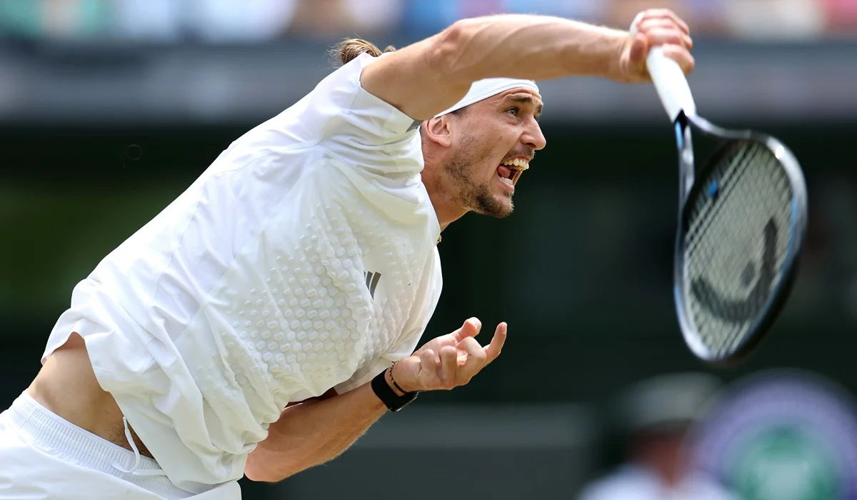 Fery y Zverev dirimieron el primer set en tie-break
