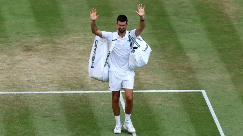 Novak Djokovic: «Me gustaría volver a Wimbledon una vez más»