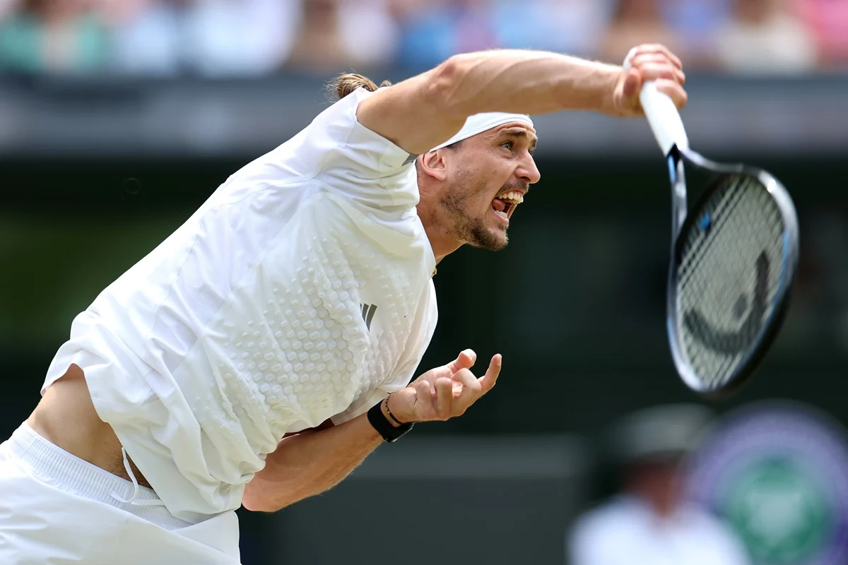 Fery y Zverev dirimieron el primer set en tie-break