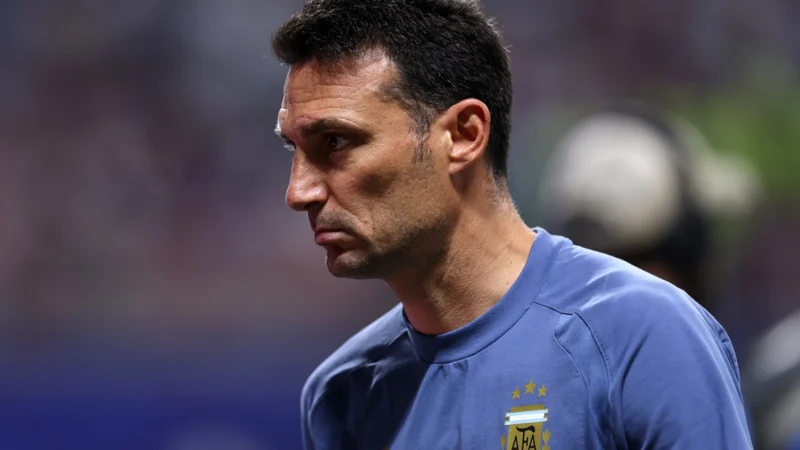 Lionel Scaloni: “Este equipo cuando mejor juega es cuando está en dificultad”