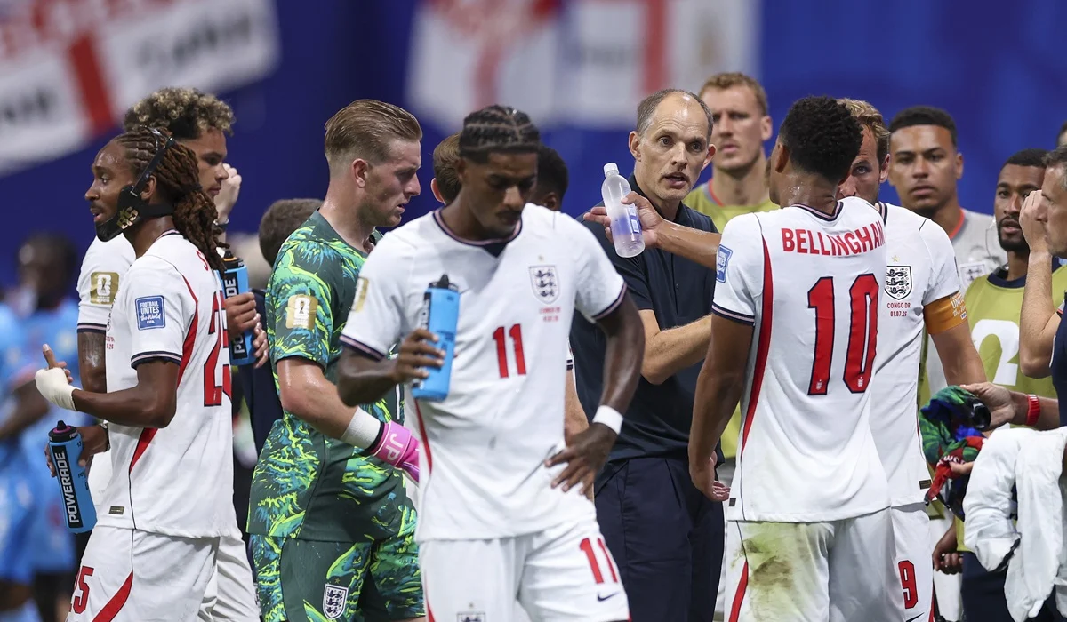 Inglaterra pasa vergüenza ante Congo y quedó a 45 minutos del bochorno