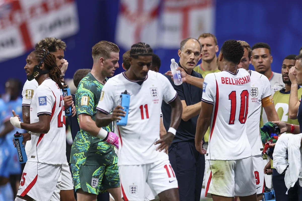 Inglaterra pasa vergüenza ante Congo y quedó a 45 minutos del bochorno