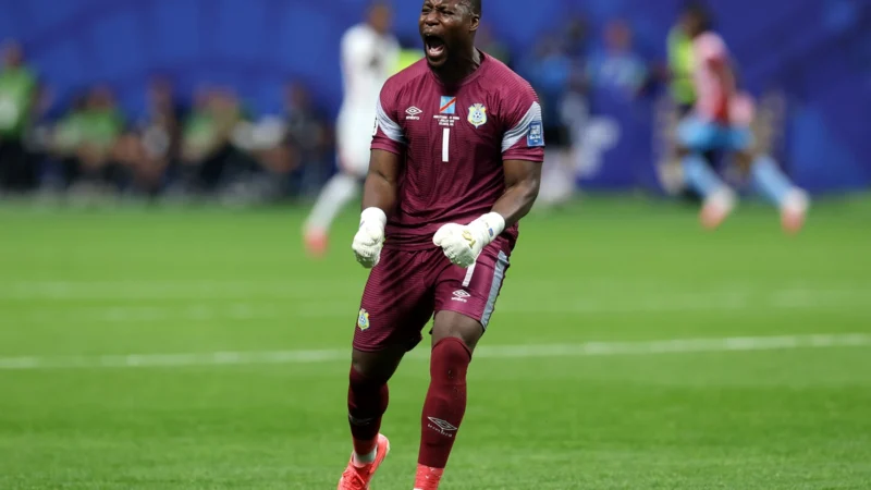 Mpasi es la figura de Congo ante Inglaterra en el primer tiempo