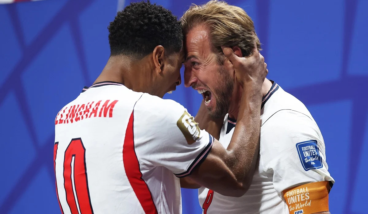 Harry Kane rescató a Inglaterra y logró el empate ante Congo
