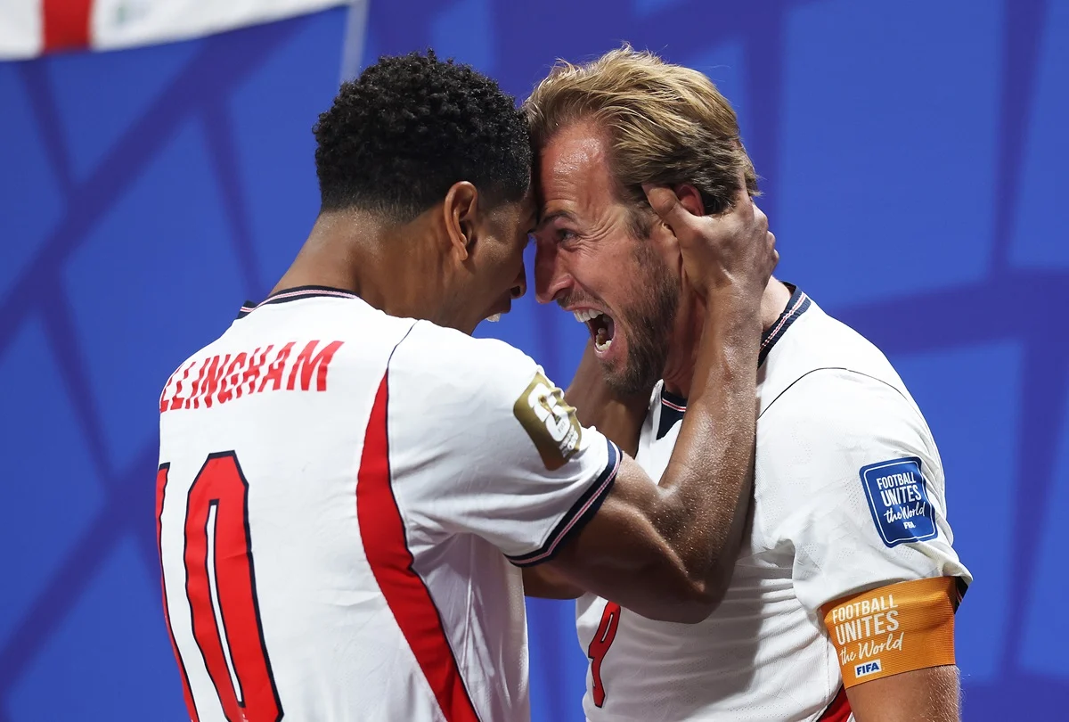 Harry Kane rescató a Inglaterra y logró el empate ante Congo