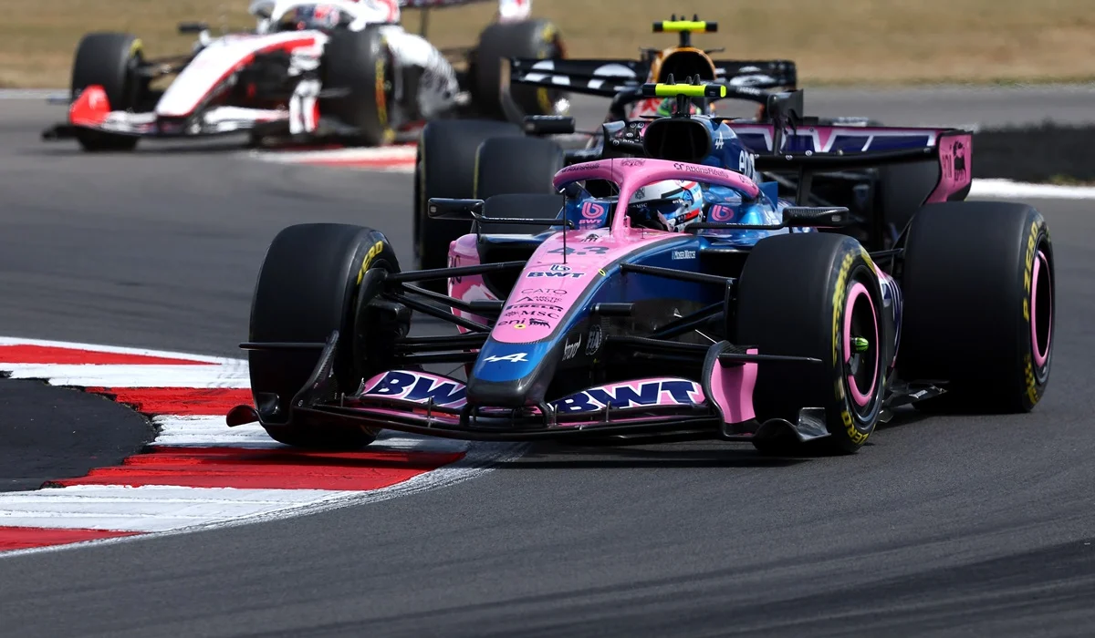Franco Colapinto tuvo otra gran largada en Silverstone