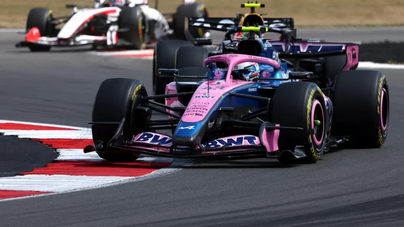 Franco Colapinto tuvo otra gran largada en Silverstone