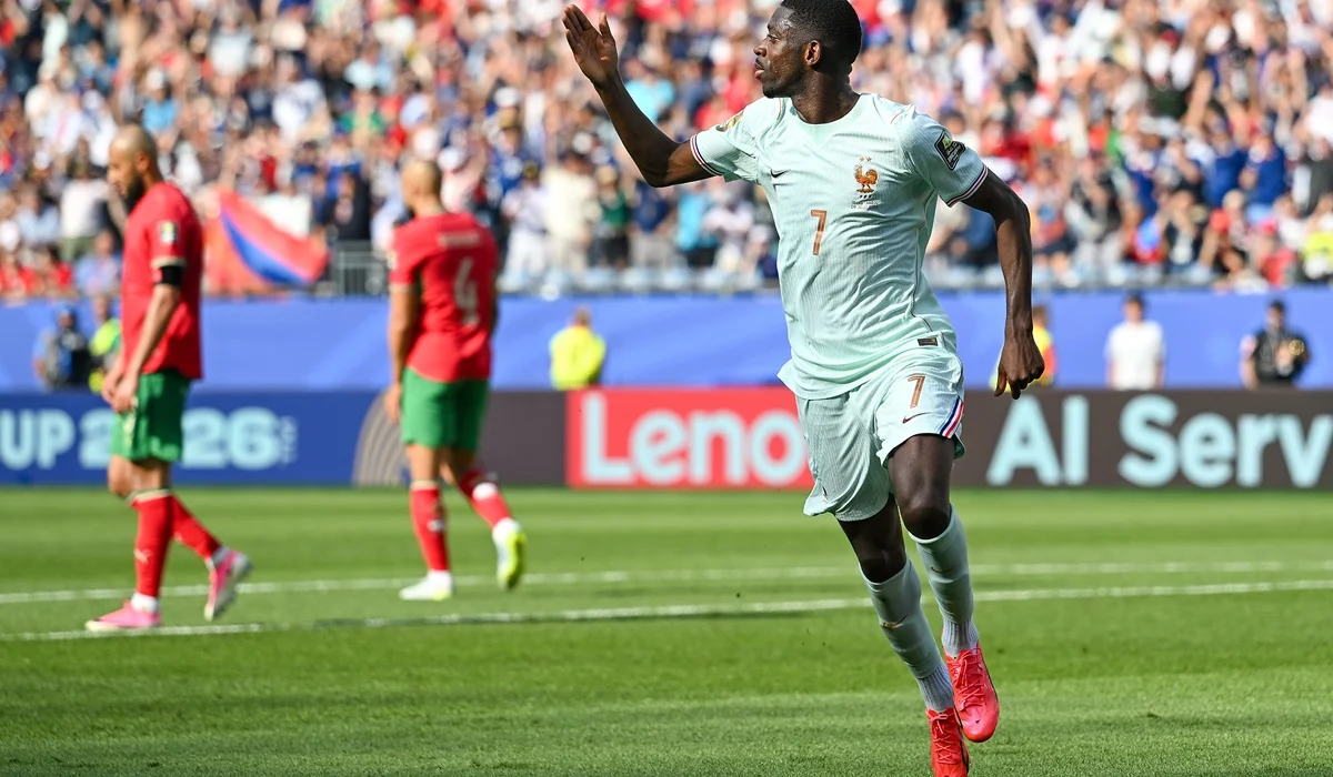 Dembele aumenta la cuenta ante Marruecos y Francia acaricia las semifinales