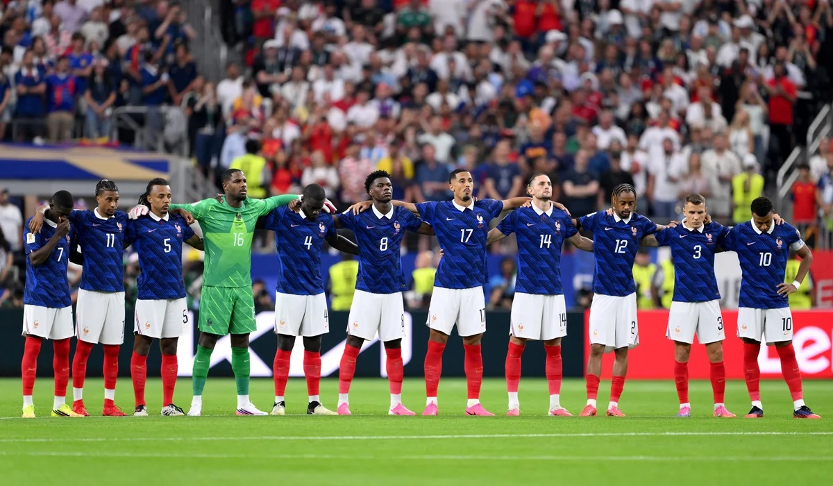 Francia se encuentra abajo en el marcador por primera vez en el Mundial