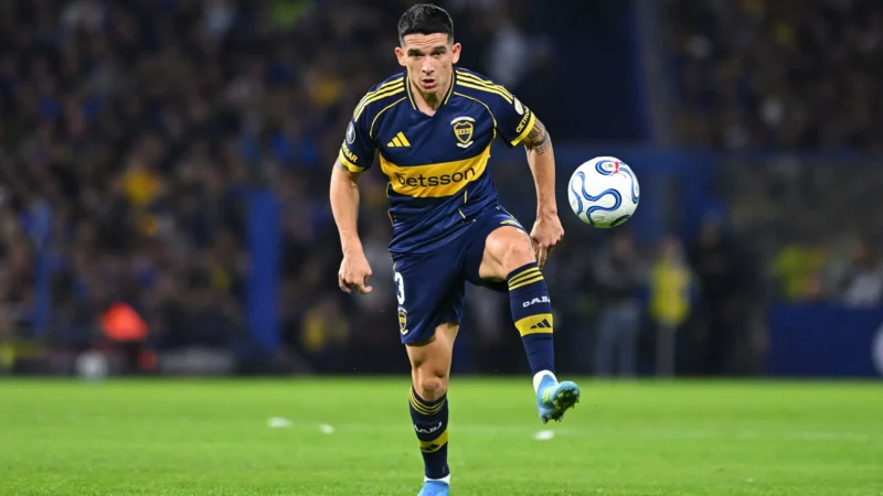 Lautaro Blanco anotó el primer gol del semestre en Boca