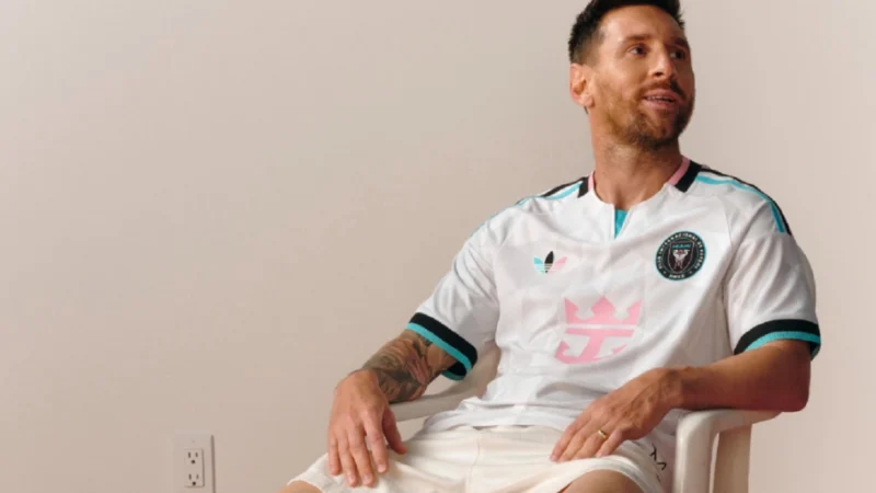 Inter Miami presentó su nueva camiseta alternativa con Lionel Messi como protagonista