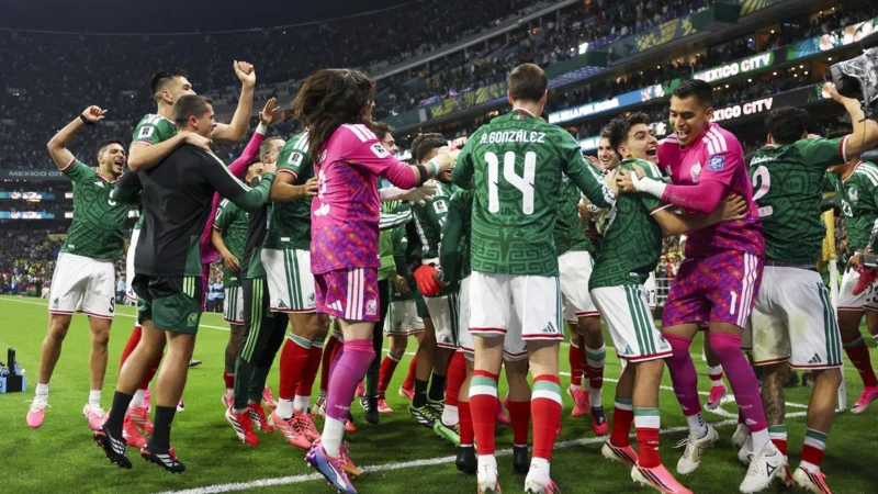 México ganó su primer duelo de eliminación directa en Mundiales tras 40 años
