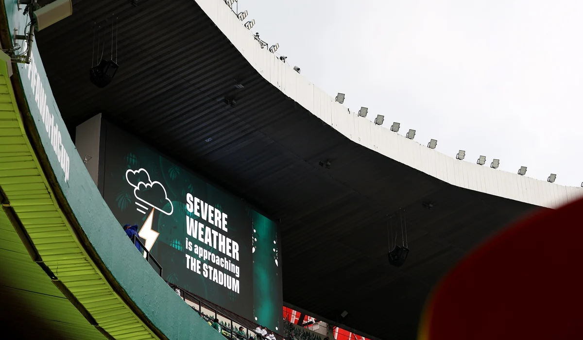 Oficial: México vs Inglaterra fue postergado por las tormentas en CDMX