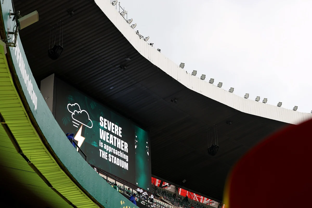 Oficial: México vs Inglaterra fue postergado por las tormentas en CDMX