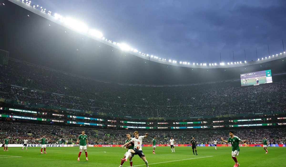 El Estadio Azteca estalló al ritmo de Soda Stereo en México vs Inglaterra