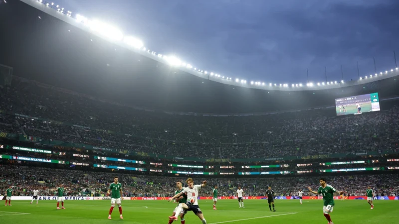 El Estadio Azteca estalló al ritmo de Soda Stereo en México vs Inglaterra