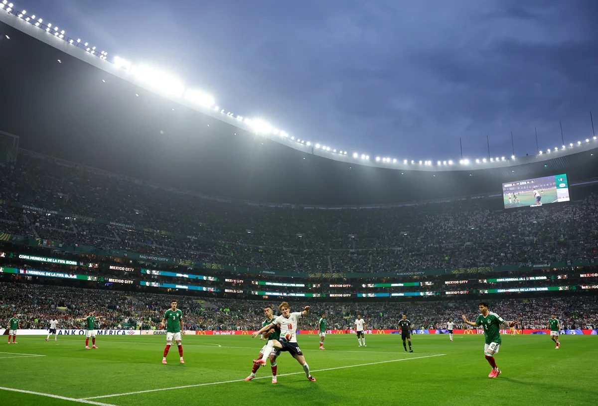 El Estadio Azteca estalló al ritmo de Soda Stereo en México vs Inglaterra