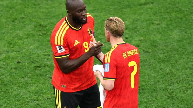 De Bruyne, Lukaku y Doku son suplentes en Estados Unidos – Bélgica