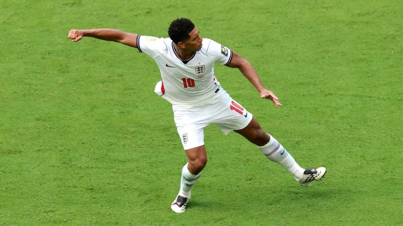 Jude Bellingham apareció en Miami e Inglaterra se fue con empate al descanso