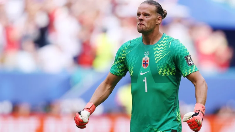 Llanto desconsolado de Nyland tras la eliminación de Noruega