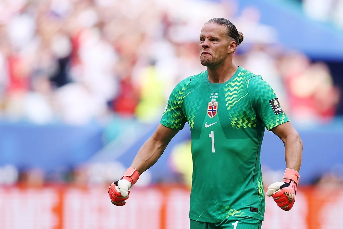 Llanto desconsolado de Nyland tras la eliminación de Noruega