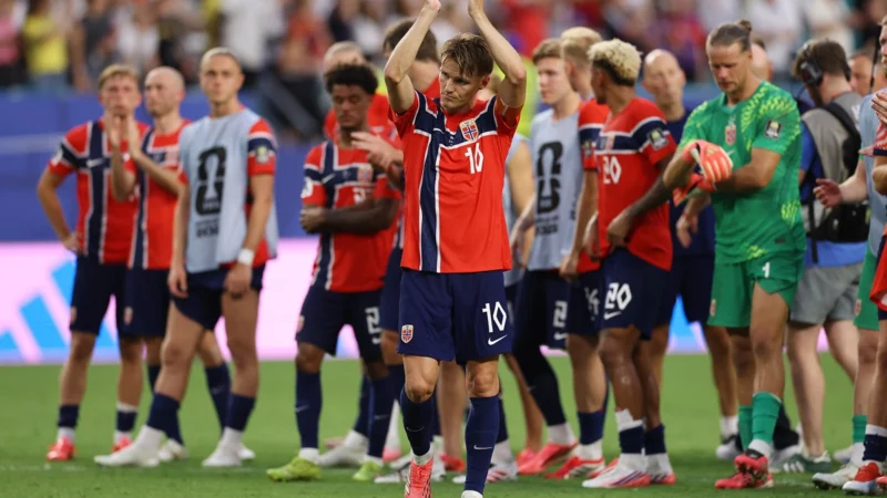 No pudo cortar la racha: Noruega sigue sin derrotar a europeos en mundiales