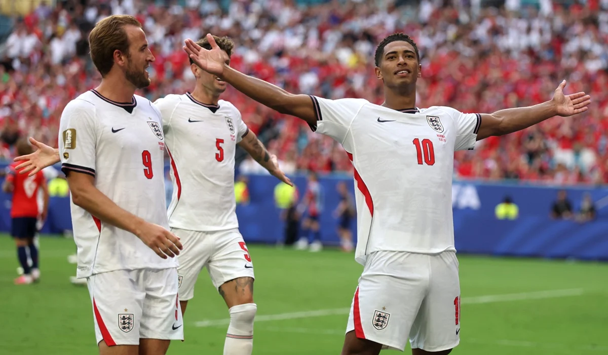 Bellingham metió otro doblete y alcanzó a Harry Kane entre los goleadores del Mundial 2026