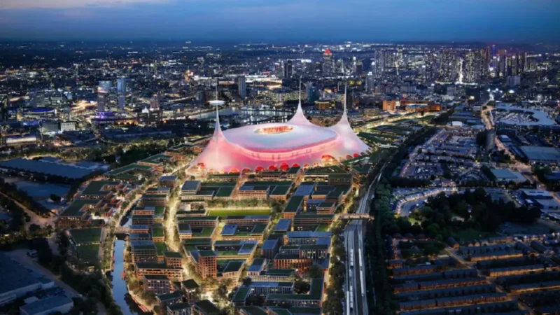 Manchester United presentó los detalles de su nuevo estadio para 100 mil espectadores