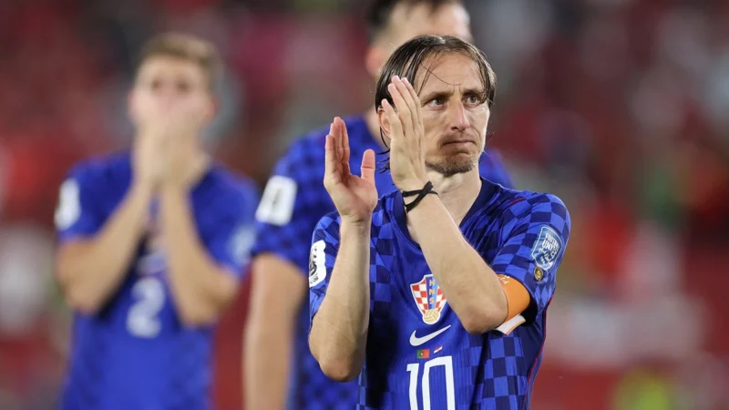 Luka Modrić estalló por el arbitraje de Portugal – Croacia