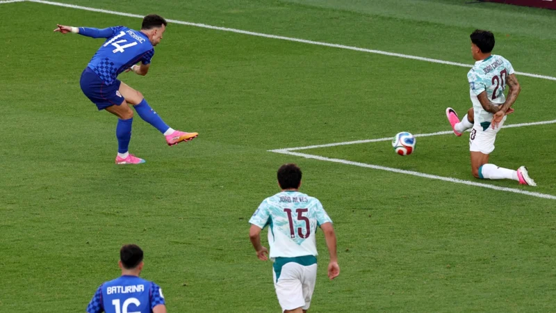 Ivan Perisic marcó ante Portugal su séptimo gol en la Copa del Mundo