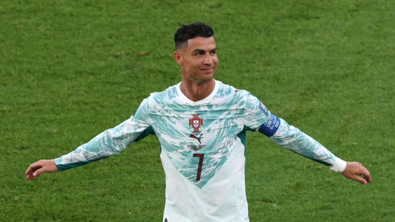 Cristiano Ronaldo anotó por primera vez en duelos eliminatorios de mundiales