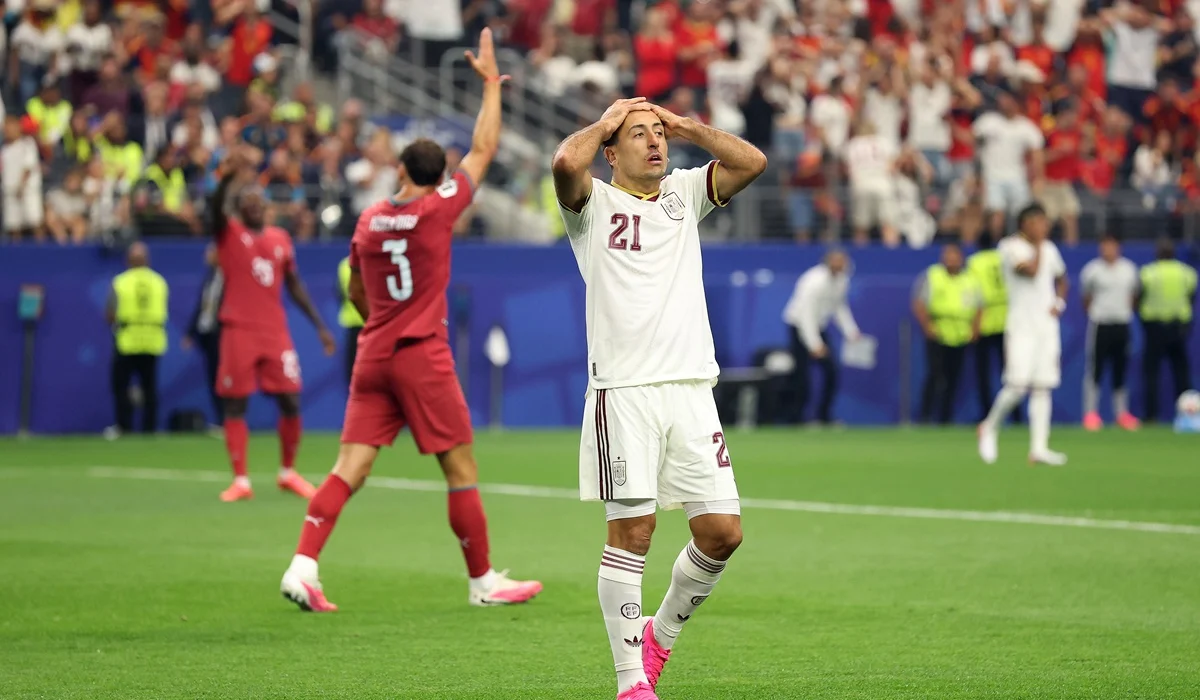 Mikel Oyarzabal se perdió un gol increíble en España – Portugal