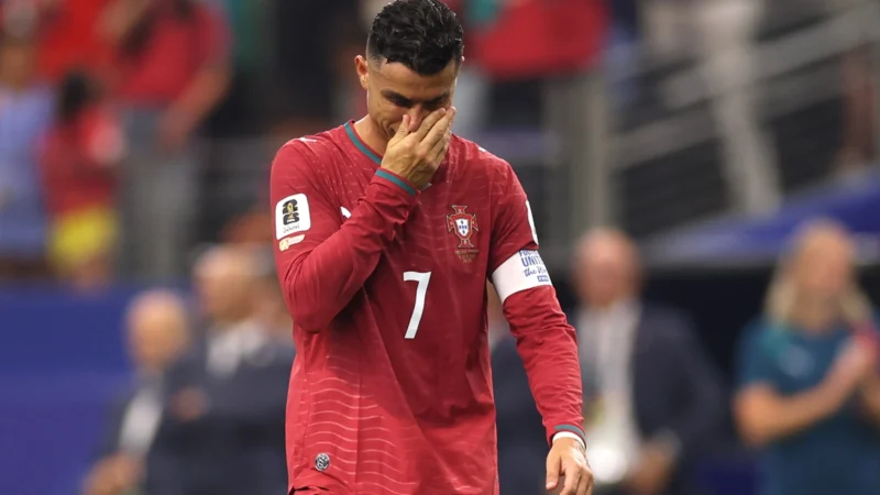 Las lágrimas de Cristiano Ronaldo recorrieron el mundo