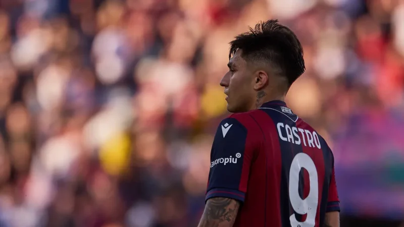 Santiago Castro deja Bologna y será nuevo jugador de la Roma por un acuerdo millonario