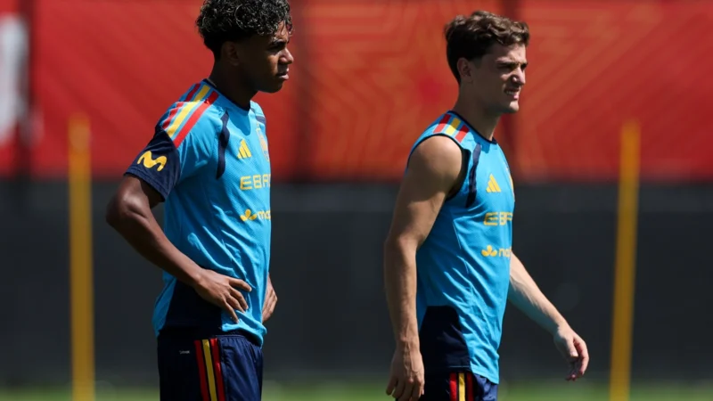 España tocada confirmó el once inicial para enfrentar a Austria