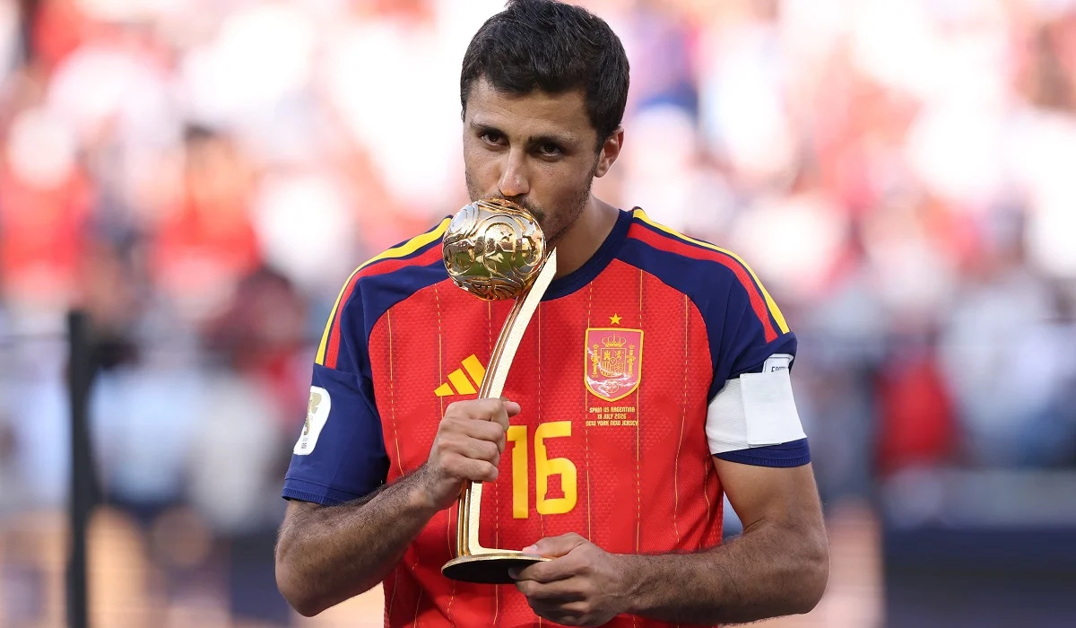 Rodri, figura estelar de España, fue elegido mejor jugador del Mundial