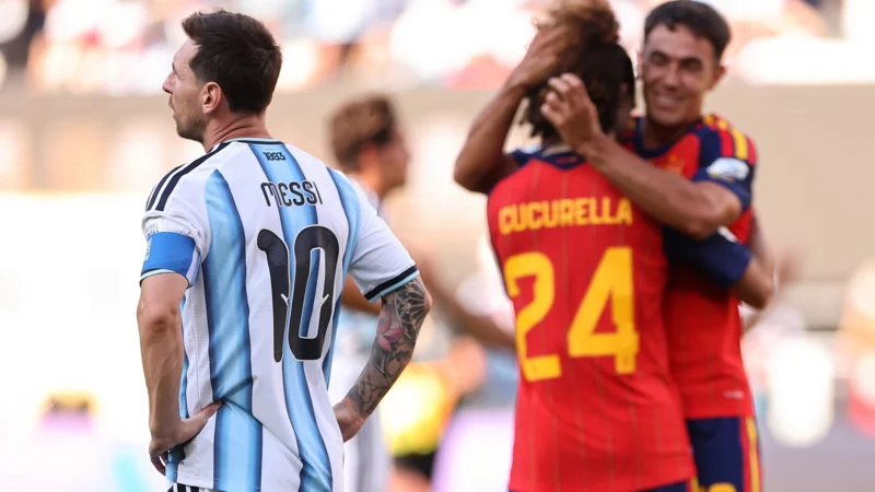 Messi volvió a perder una final con Argentina en New Jersey