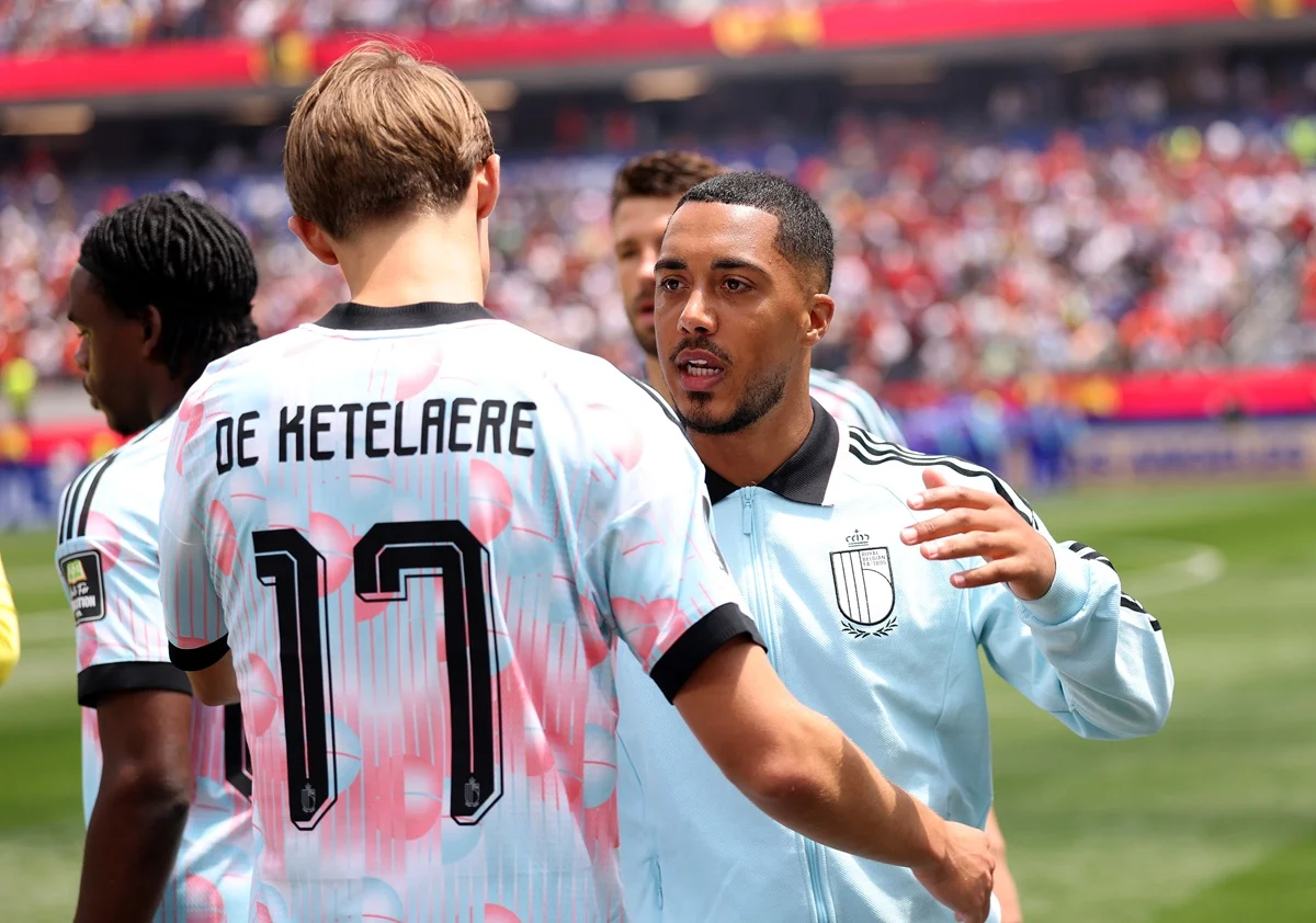 Tielemans se lesionó en el calentamiento previo y quedó desafectado de España vs Bélgica en el Mundial 2026