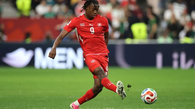 Johan Manzambi será baja en Suiza para el partido de octavos del Mundial ante Colombia