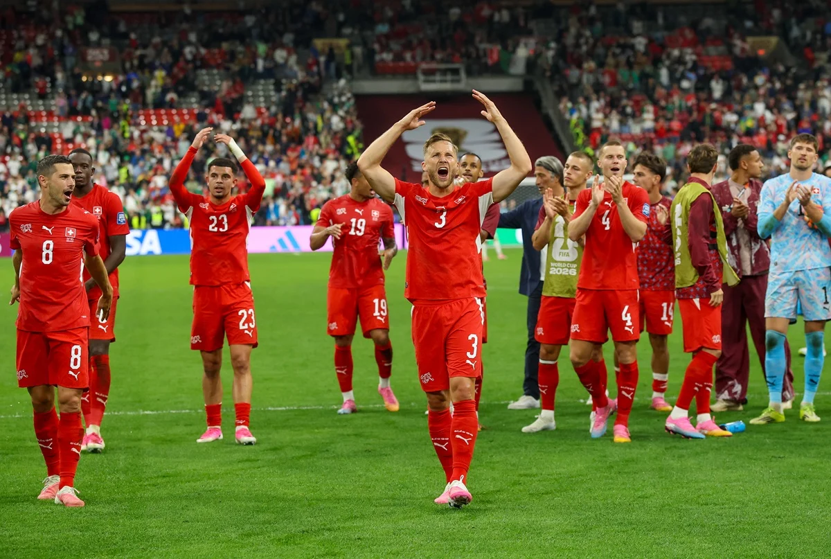 Con el triunfo frente a Argelia, Suiza cortó una larga racha de 88 años sin superar duelos eliminatorios en Mundiales