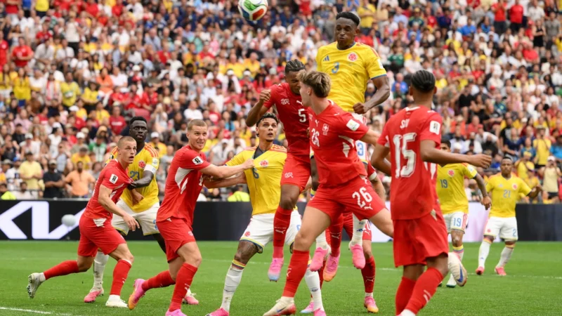 Colombia tuvo el primero pero el travesaño se lo negó a Jhon Lucumí