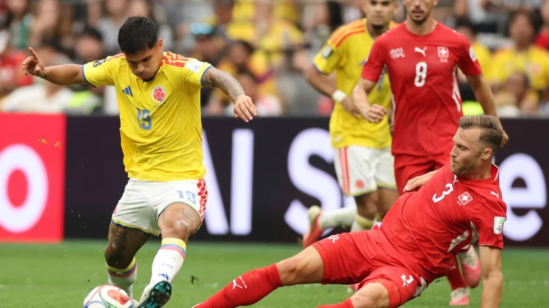Suiza eliminó a Colombia por penales y va por Argentina en cuartos