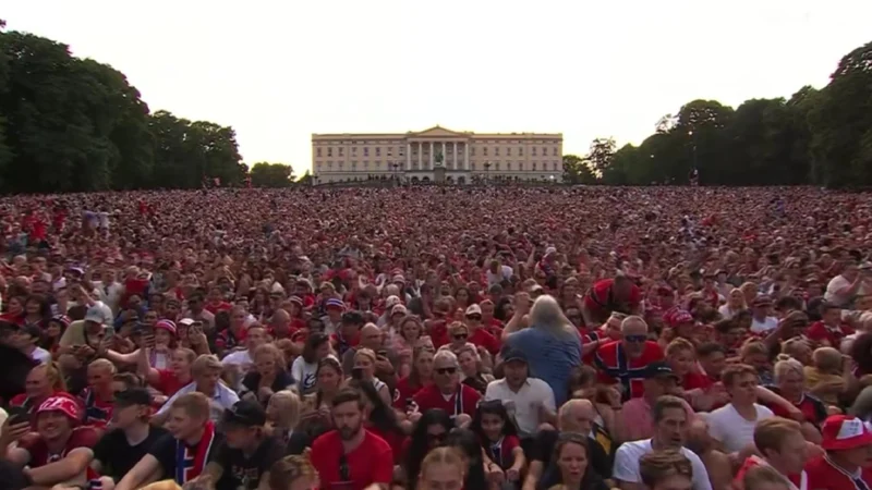 Noruega fue recibida con honores tras el Mundial 2026: multitudinario Viking Row en Oslo