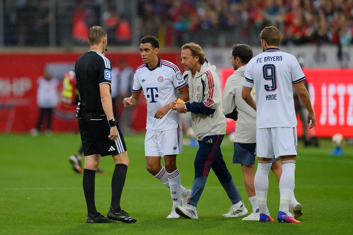 Musiala se desmayó por segunda vez y preocupó al Bayern Munich
