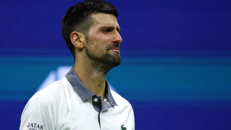 Mariano Navone eliminó del US Open a Novak Djokovic, quién rompió en llanto durante el quinto set