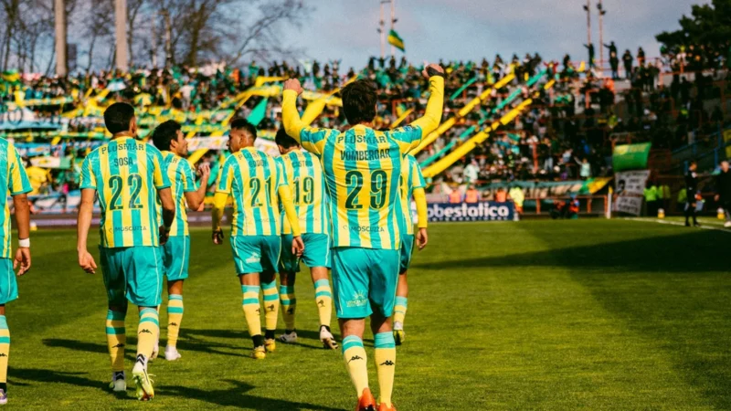 Andrés Vombergar marcó su primer gol con Aldosivi